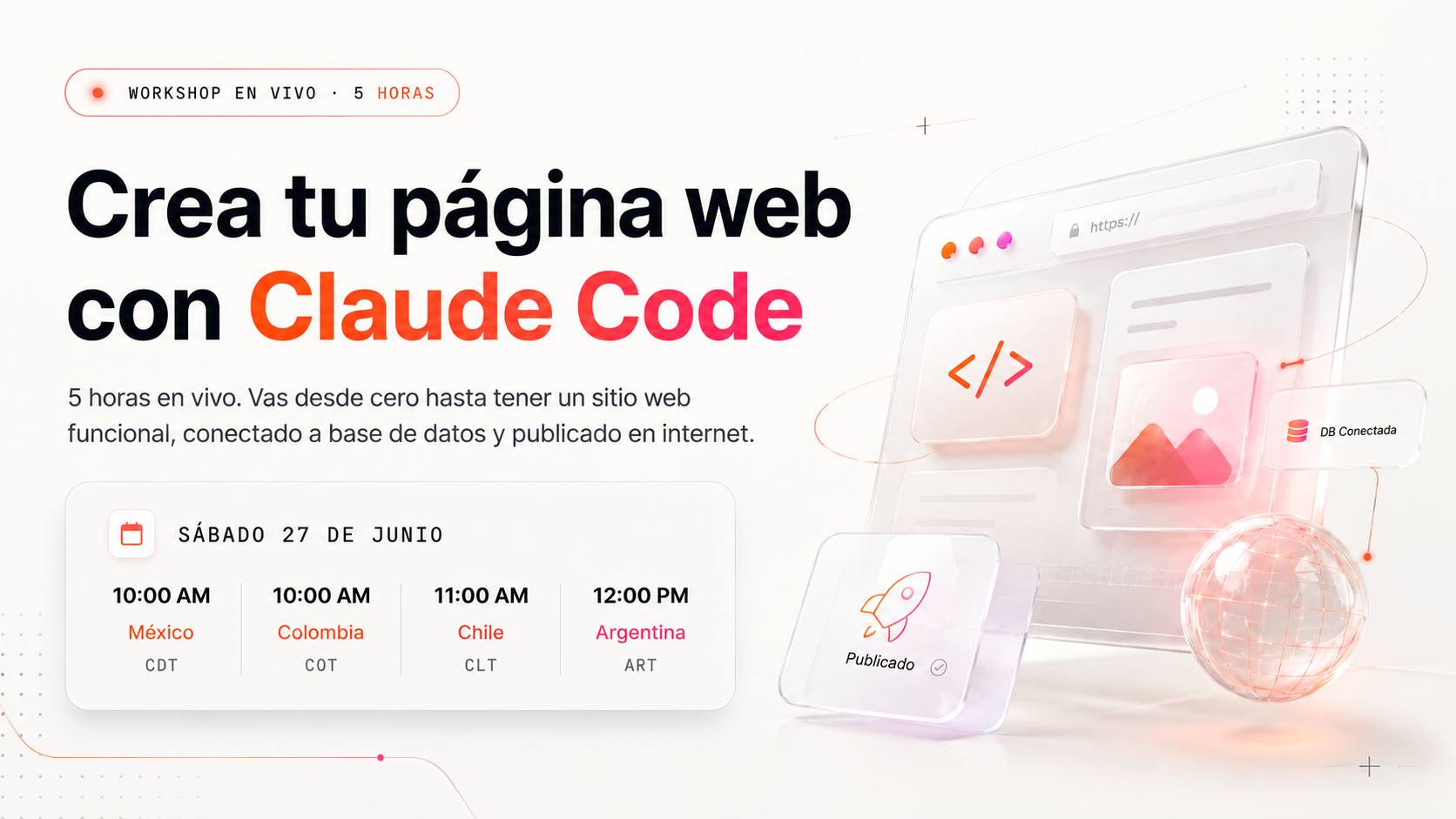 Crea tu página web con Claude Code